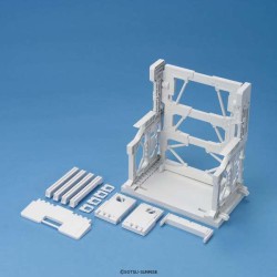 Bandai Model Kit - System Base 001 - Gunpla - White